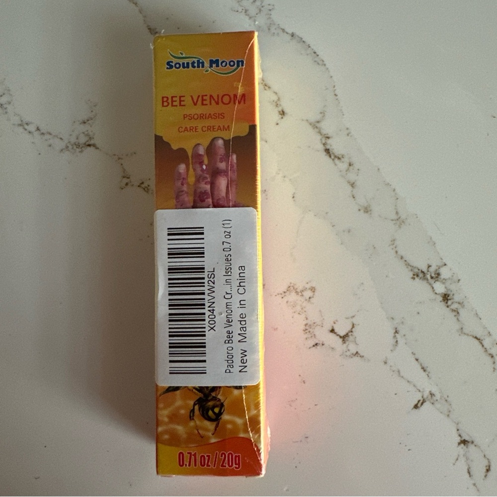 Bee Venom Psoriasis Cream Sealed New 0.71oz - Picture 2 of 3